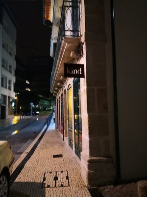 Street view at Kind Kitchen in Porto