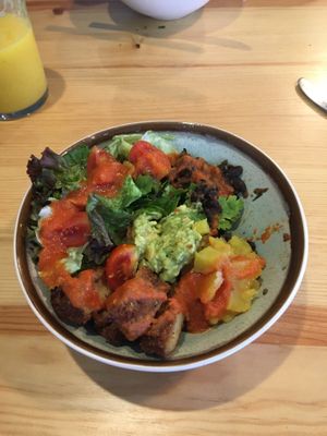 Mexican Bowl at Kind Kitchen in Porto