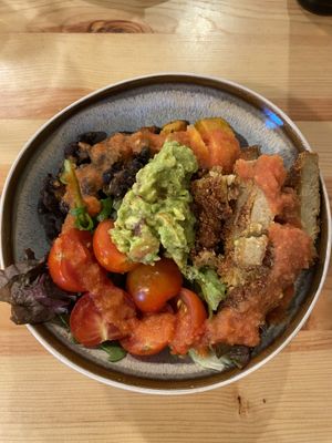 Mexican Buddha Bowl  at Kind Kitchen in Porto