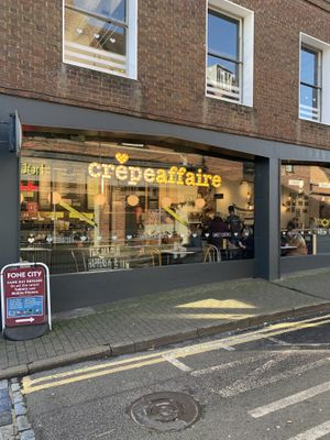 exterior at Crêpeaffaire in St Albans