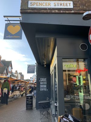 exterior at Crêpeaffaire in St Albans