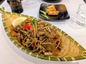 Mee Campur, vegan version (27 September 2025) at Sawak Cafe in Hobart