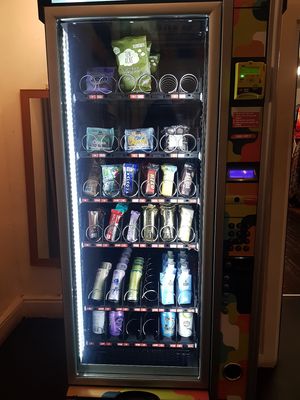 Current choices at Peace by Piece Vegan Vending in Manchester