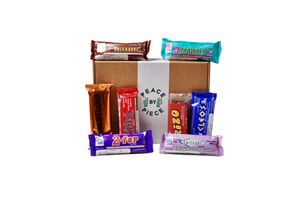 The Throwback Box at www.peacebypiecevegans.com at Peace by Piece Vegan Vending in Manchester
