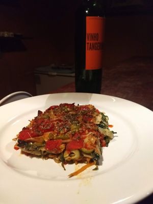 Lasanha de Vegetais at Vegetal Artesanal in Rio De Contas