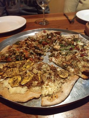 Pizza at Vegetal Artesanal in Rio De Contas