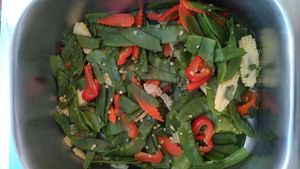 Vegetales at 3V Comida Taiwanesa Vegetariana in San Salvador