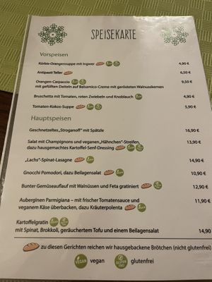 Menu Part-1  at MaKrönchen in Siegen