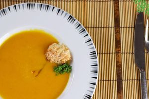 MaKrönchen soup - carrots and coconut soup with orange  at MaKrönchen in Siegen
