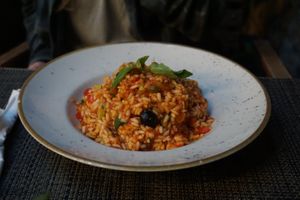 Mediterranean Risotto at Pastabar in Budva