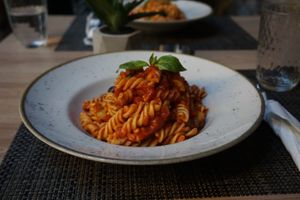 Mediterranean Pasta at Pastabar in Budva