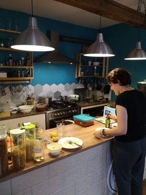 Inside at Pastabar in Budva