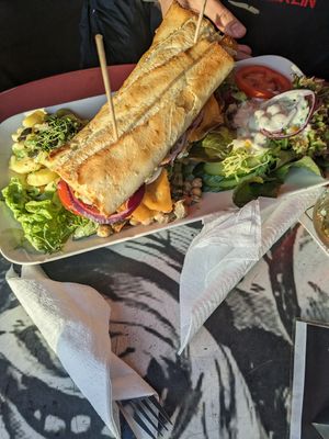 Spring Sandwich (Special menu) at Cafe Nord in Essen