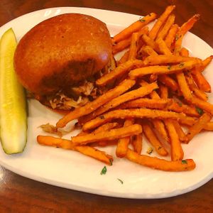BBQ Jackfruit  at Trapper Grill in Moran