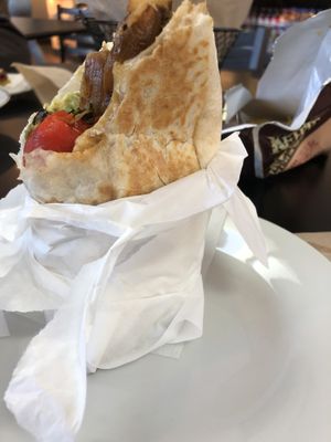 California grilled veggie wrap  at LA Bakery in Carson City