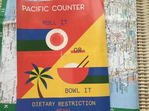 Menu
 at Pacific Counter in St Petersburg