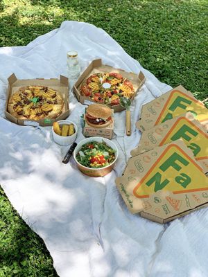 Vegan Menu  at Pizza Fan in Thessaloniki