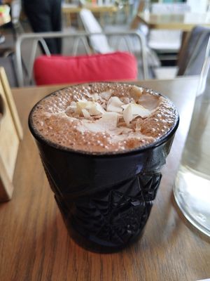 Loco Choco (not my favorite, too watery) at The Garden Bar in Thessaloniki