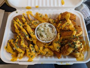 Surf n turf at Squash the Beef in Cleveland