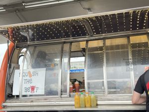 Food truck   at Squash the Beef in Cleveland