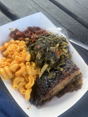 Vegan soul food dinner   at Squash the Beef in Cleveland