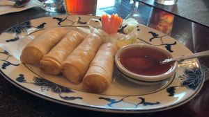Spring Rolls (appetizer) at Lanna Thai in Fleming Island