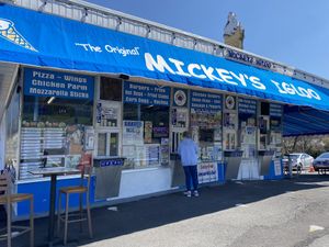 Vegan food and desert options!  at The Original Mickey's Igloo in Kingston