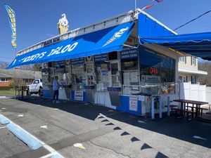 Vegan food and desert options!  at The Original Mickey's Igloo in Kingston