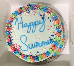 Vegan Ice Cream Cake just because… do you really need a reason?  at The Original Mickey's Igloo in Kingston