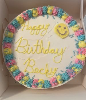 You can pick two “fun” flavors for the inside! 😋  at The Original Mickey's Igloo in Kingston