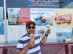 Soft serve! at The Original Mickey's Igloo in Kingston