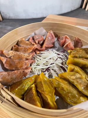 Gyozas at Beijing8 in Helsinki