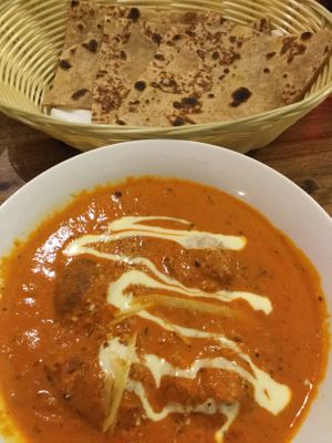 Roti / kofta  at Masala Galley in Eaglehawk