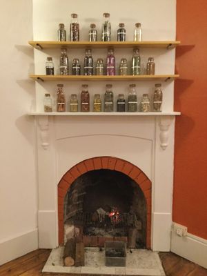 Fireplace  at Masala Galley in Eaglehawk