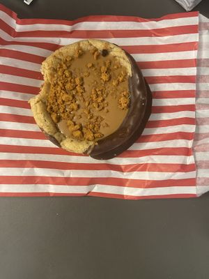 Biscoff cookie!  at The Cuppie Hut in Norwich