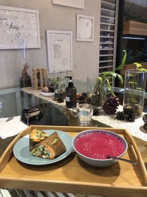   at Foody lohas Cafe in Ulaanbaatar