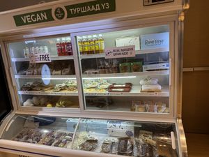 Vegan products   at Foody lohas Cafe in Ulaanbaatar