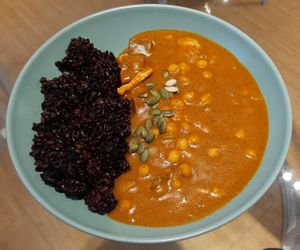 Vegan japan curry at Foody lohas Cafe in Ulaanbaatar