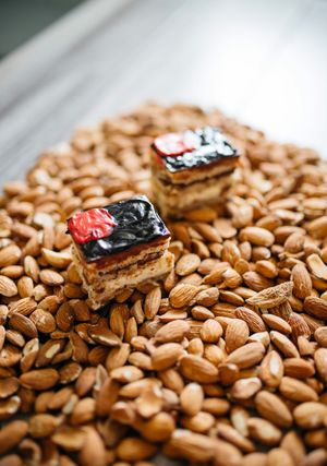 opera cake  at Foody lohas Cafe in Ulaanbaatar