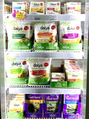 For the love of vegan cheese!  at Vegan District in Petaling Jaya