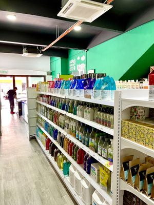 Vegan detergents  at Vegan District in Petaling Jaya