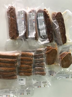 Locally produced plant based and vegan meats at Vegan District in Petaling Jaya