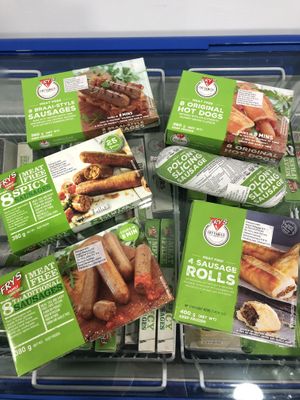 Vegan Sausages anyone? at Vegan District in Petaling Jaya