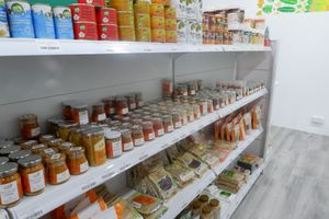 Shelves Of Products. at Vegan District in Petaling Jaya