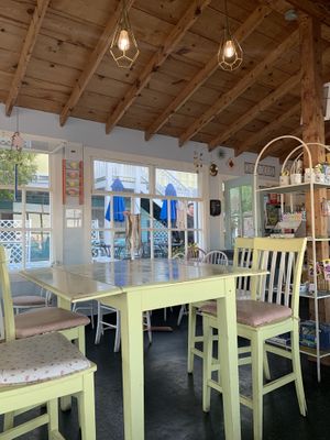 So cute!   at Watercolor Cafe in Mackinac Island