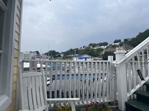 Water front view   at Watercolor Cafe in Mackinac Island