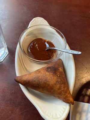 Veggie sambusa  at Habesha Cafe in Seattle