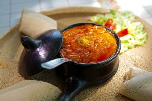 Shiro Wot at Habesha Cafe in Seattle