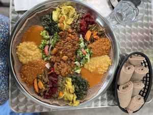   at Habesha Cafe in Seattle