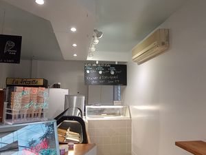 Tofu ice at La Frizette in Longueuil